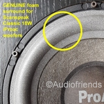 1 x Originele foamrand voor Scanspeak Classic W18