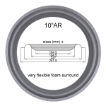 1 x Foamrand voor Acoustic Research 48B, 48BXI, 48S