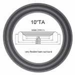 1 x Foamrand (origneel) voor Seas 25HF-WB-AA H291