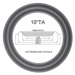 1 x Originele (genuine) rand T+A Criterion TMR 100, 120, 160