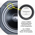 1 x Foamrand voor reparatie Revox Forum B woofer