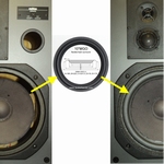 1 x Foamrand voor reparatie Revox Forum B mk II woofer