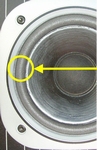 1 x Foamrand Jamo Dynamic 80, SW3, D1, D2e, Compact 70
