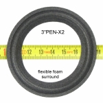 1 x Foamrand 3 inch voor RFT L7154 luidspreker