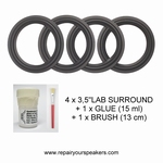 Reparatieset rubber randen Bang & Olufsen Beolab 6000