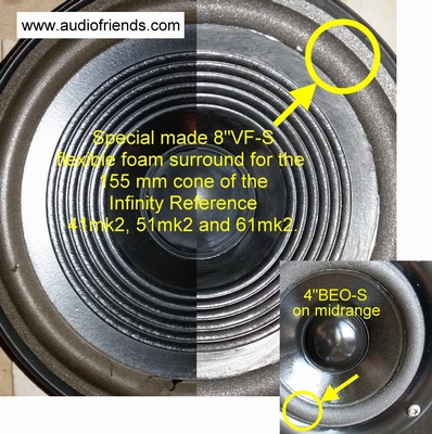 Infinity Reference 51 mkII - Repair kit speakers