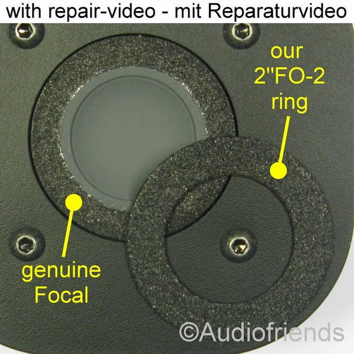 Focal Utopia TN51 tweeter > 1x Foam surround for repair