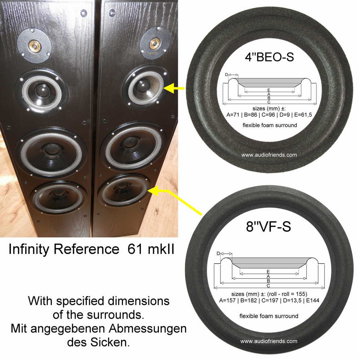 Infinity reference 61 store mk2